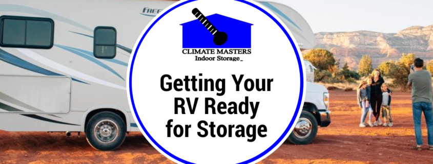Getting Your RV Ready for Storage