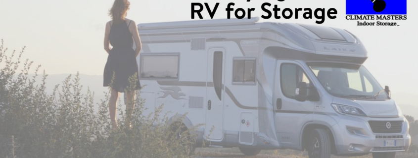 Readying Your RV for Storage