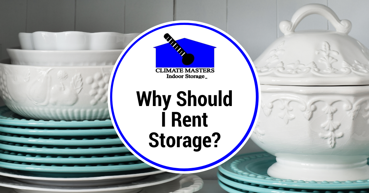 Why Should I Rent Storage? Hanahan, Summerville, Daniel Island SC