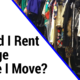 Should I Rent Storage Before I Move?
