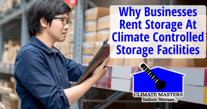 Rent Storage At Climate Controlled Storage Facilities