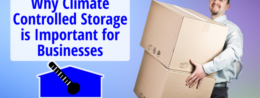 Why Climate Controlled Storage is Important for Businesses