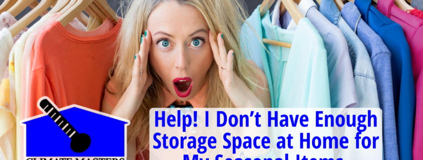 Storage Space at Home for My Seasonal Items