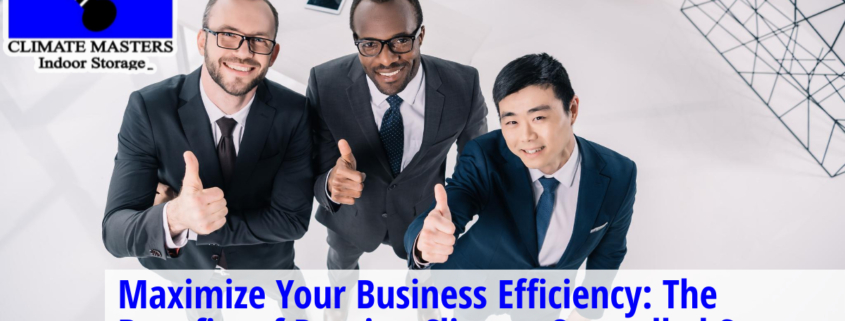 The Benefits of Renting Climate Controlled Storage Space