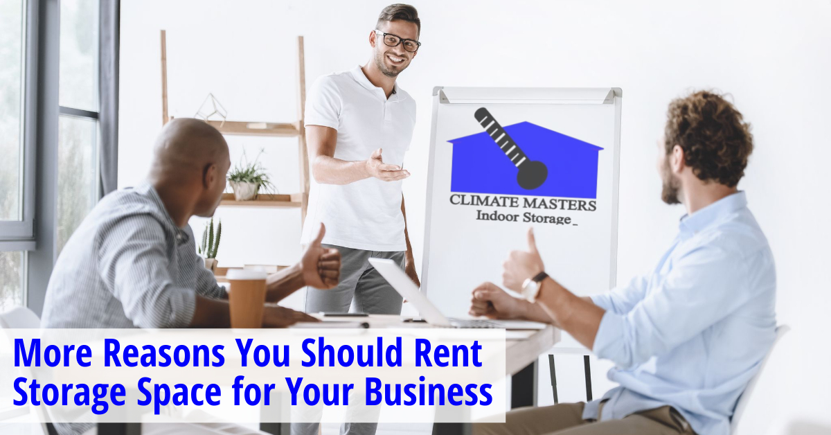 More Reasons You Should Rent Storage Space for Your Business