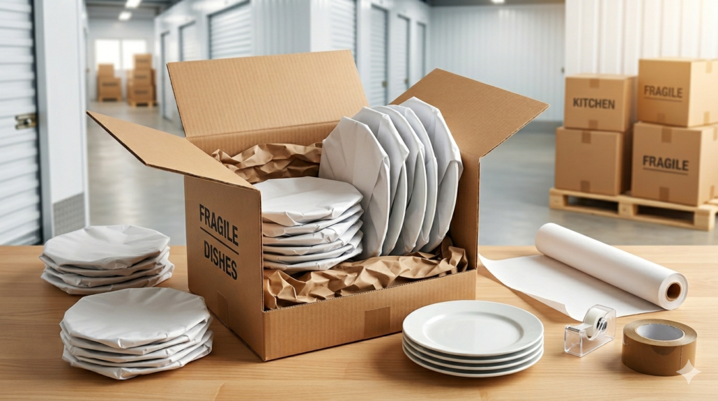 How to pack dishes How to pack dishes